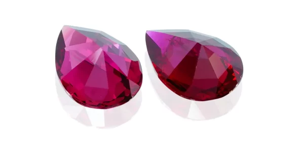 Pair of Natural Unheated Rubies – 0.92 ct (2 Pieces) - Image 2